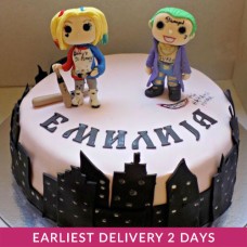Suicide Squad Cake