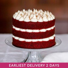 Red Velvet Naked Cake
