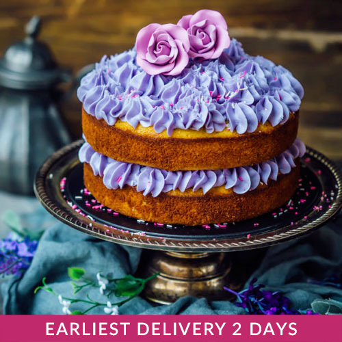 Lavender, Honey And Almond Cake