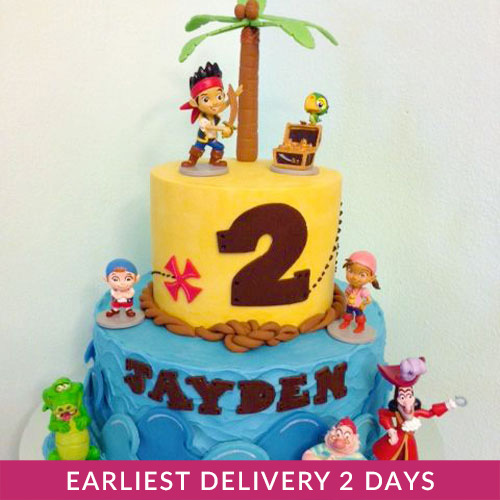 Jake And The Neverland Pirates Cake