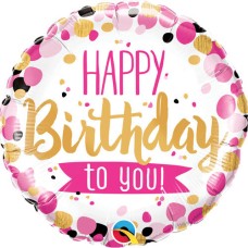 Happy Birthday Foil Balloon 6