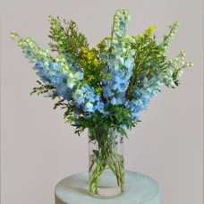Serene Sky Vase Arrangement