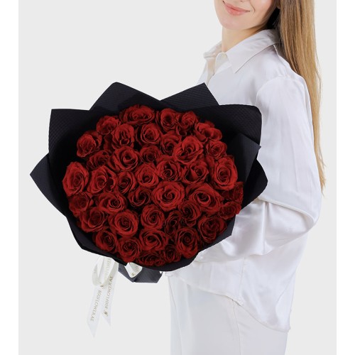Seduction Bouquet (36 Premium Blooms)