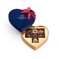 Godiva Coeur Velvet Blue Box 7pcs