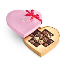 Godiva Coeur Velvet Pink Box 12pcs