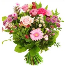 Seasonal bouquet of pink tones (Seasonal bouquet of pink shades larger)