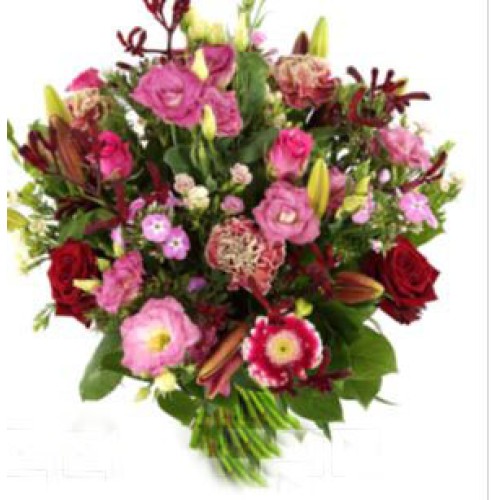 Bouquet Romance red and pink tones (Bouquet romance pink - red shades XL)