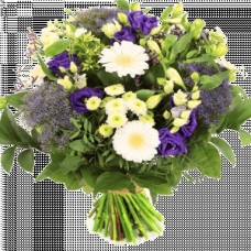 Bouquet Blue Purple White (Bouquet Blue - White Shades Medium)