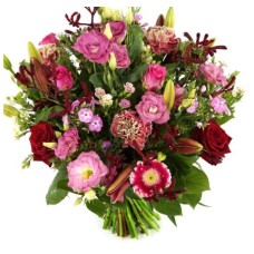 Bouquet Romance Red And Pink Tones (Bigger)