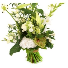 Picked Bouquet White High - Low Suitable (Picked bouquet high - low white shades Larger) Picked Bouquet White High - Low Suitable (Picked bouquet high - low white shades Larger)