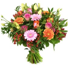 Dear Mama Bouquet Orange And Pink (small)