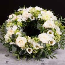 Round Wreath, Candles And Lime (Large)