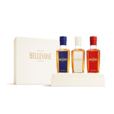 BELLEVOYE Triple Malt Whisky - Set of 3 - France