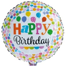 Happy birthday dots