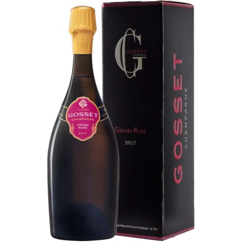 Gosset champagne grand rose brut 75cl
