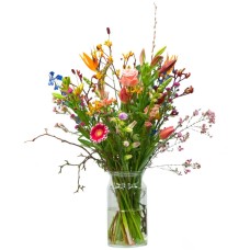 Color festival bouquet