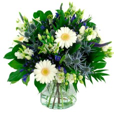 Summer bouquet blue and white (Extra large (XL))
