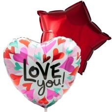 Balloon duo i love you