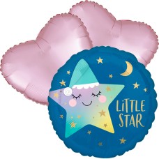 Balloonbouqet little star girl