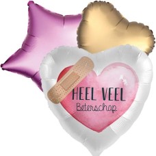 Balloonbouqet Get well soon! pink