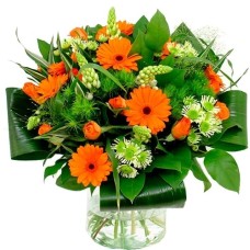 Bouquet orange white (Standard (S))