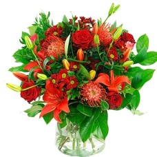 Bouquet red mixed (Standard (S))