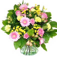 Bouquet pink yellow (Standard (S))