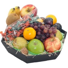 Fruit basket with pastilles