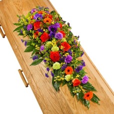 Funeral arrangement bright colored (Large (L))