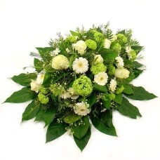Funeral arrangement of white flowers (Large (L))