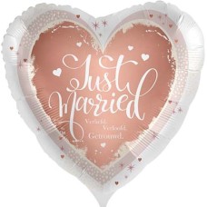 Just Married balloon