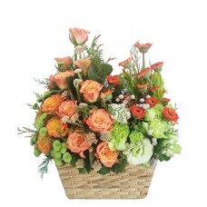Sunny Rose Basket