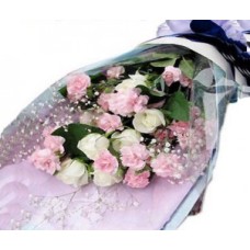 Bouquets Of Roses - Pink Silk Fly