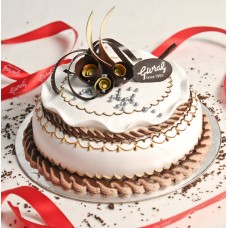Chantilly Cream Birthday Cake Gsn-086