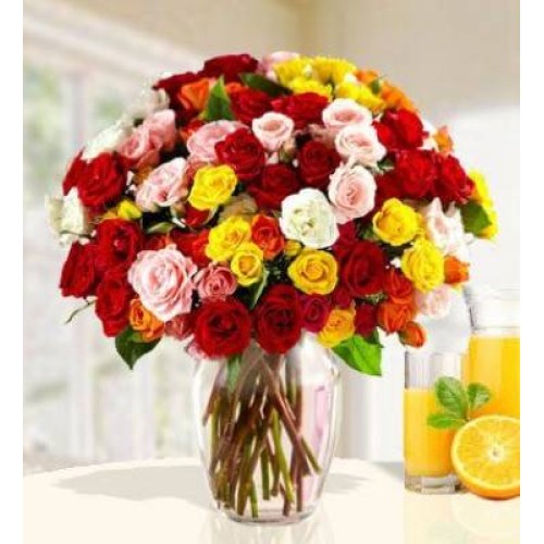 Assorted Color Roses (Classic)