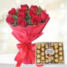 Rose Repose With Ferrero Rocher (Classic)