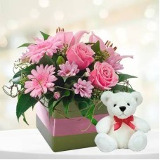 Enchanted Bloom With Dairy Milk Chocolates