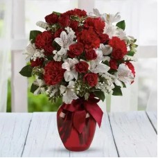 X Mas Flowers In Vase (Classic)
