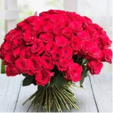 Bouquet Of 80 Red Roses (Classic)