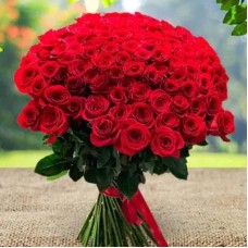 Bouquet Of 125 Red Roses (Classic)