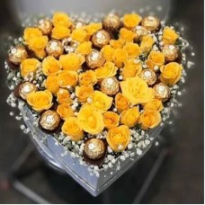 Flowers & Chocolate In Box (Classic)