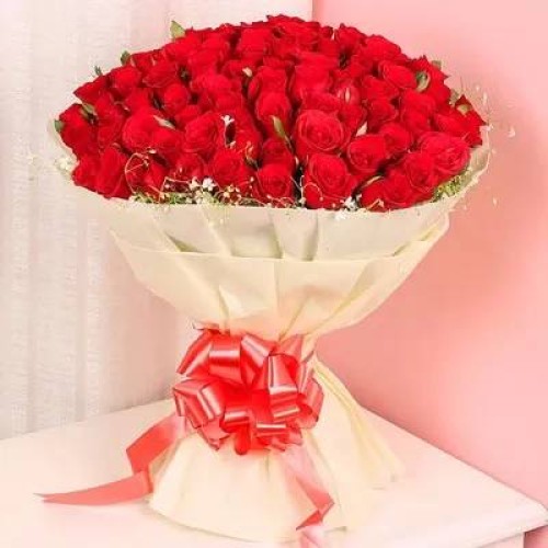 Bouquet Of 50 Roses (Classic)