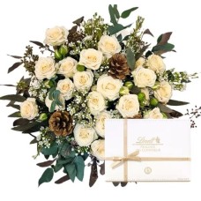 Rose bouquet SCHIELE and Lindt