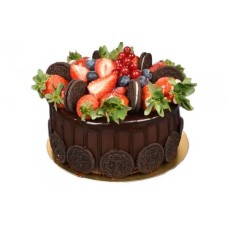 Strawberry cake 4 people