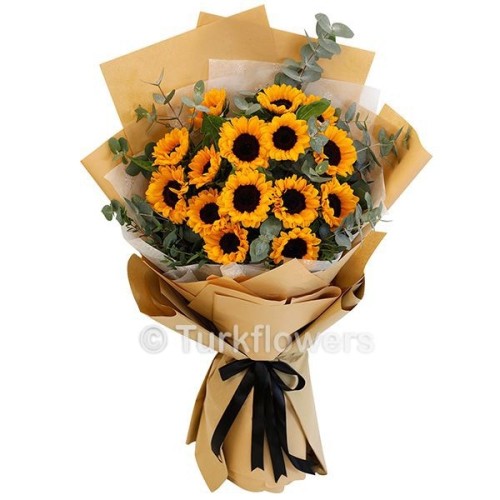 15 Sunflower Bouquet