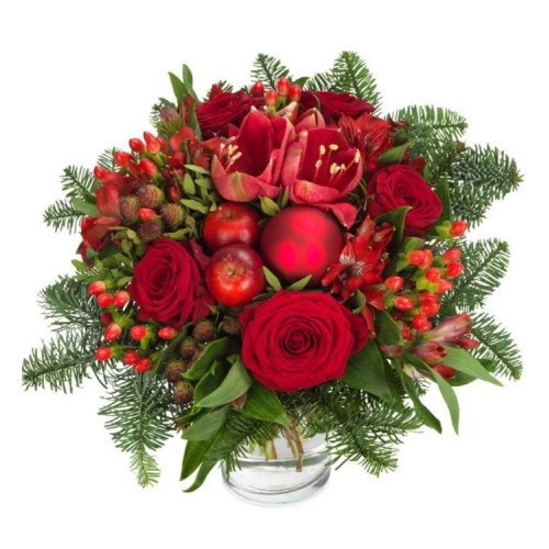 21 Red Roses in Box