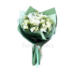 White freesia bouquet