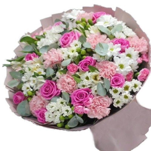 pink and white -1