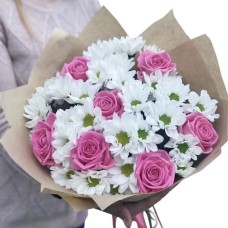 Pink and White