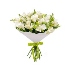 White Freesia Bouquet